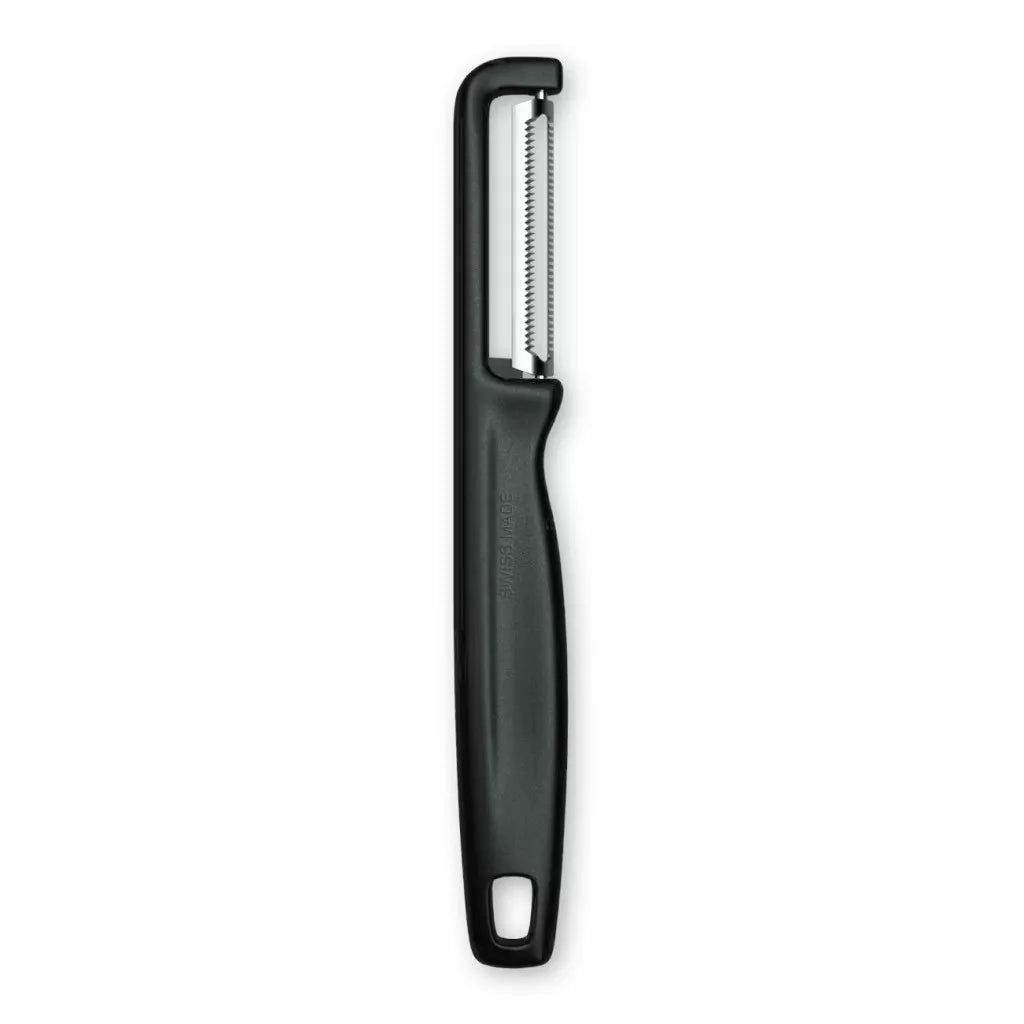 Iota Serrated Peeler – Black
