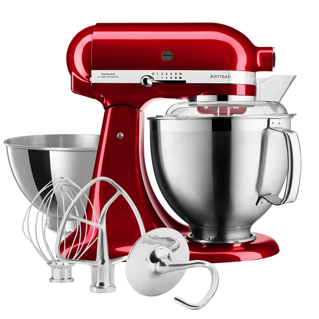 Artisan Premium Tilt-Head Stand Mixer 4.8 L – Candy Apple