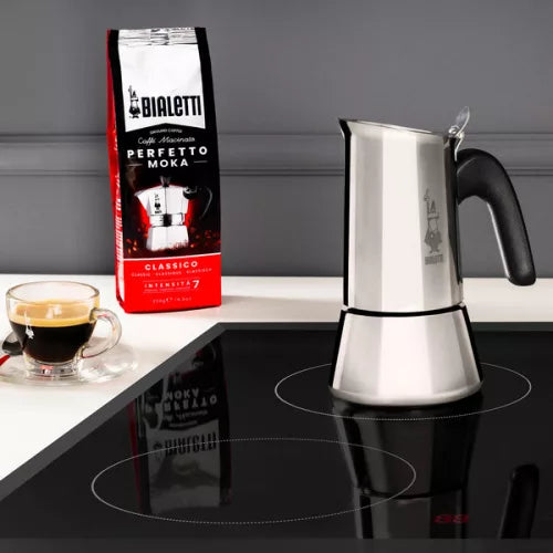 New Venus Induction Stovetop Espresso Maker, 6 Cup