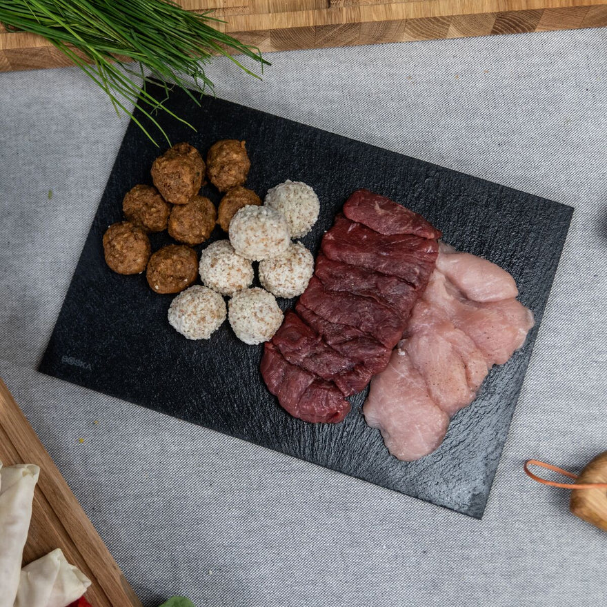 Slate Light Serving Board M – 25 cm