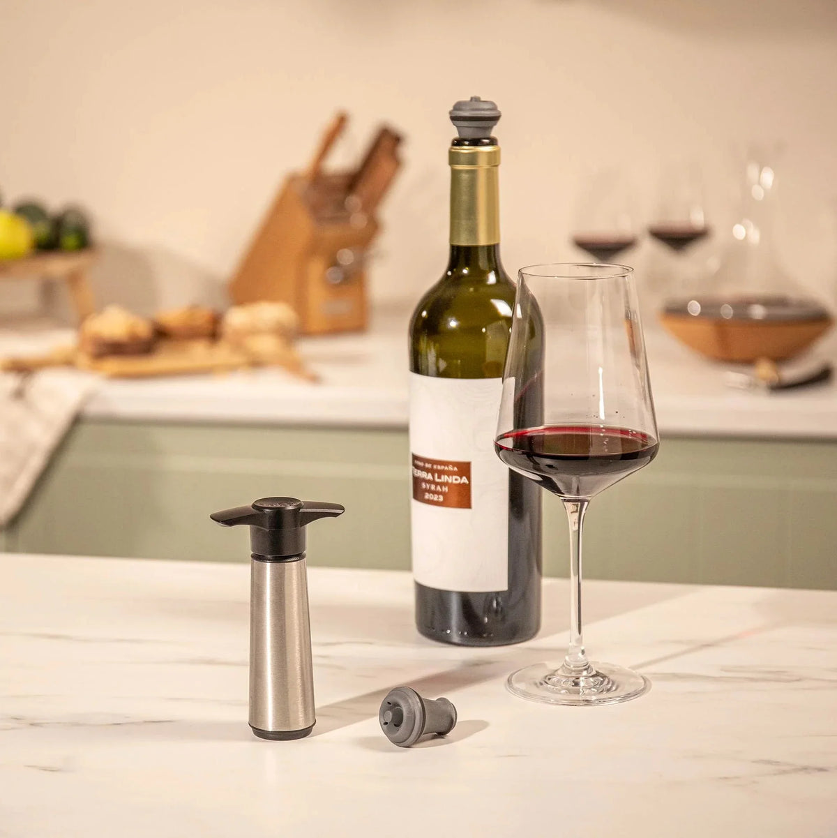 Original Wine Saver – Stainless Steel