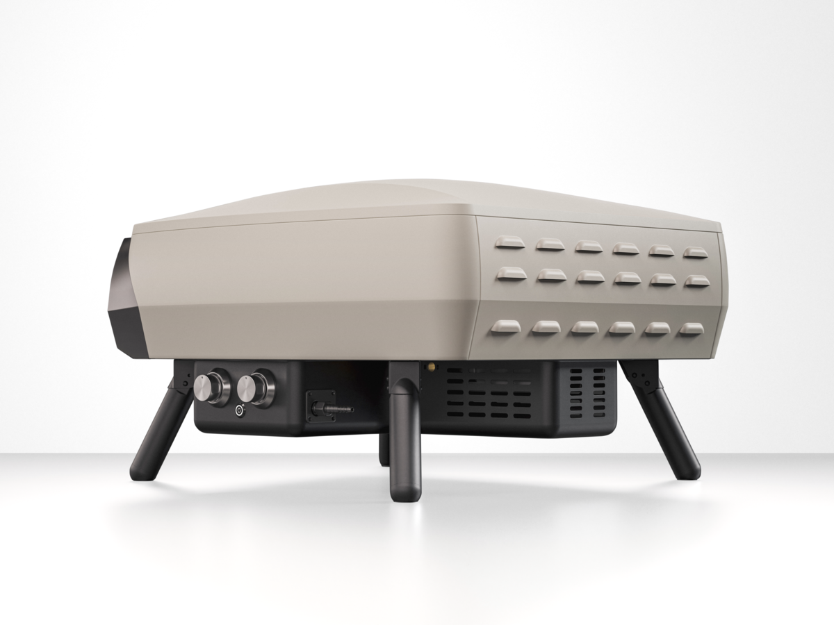 Etna Rotante 16" Pizza Oven – Matte Stone