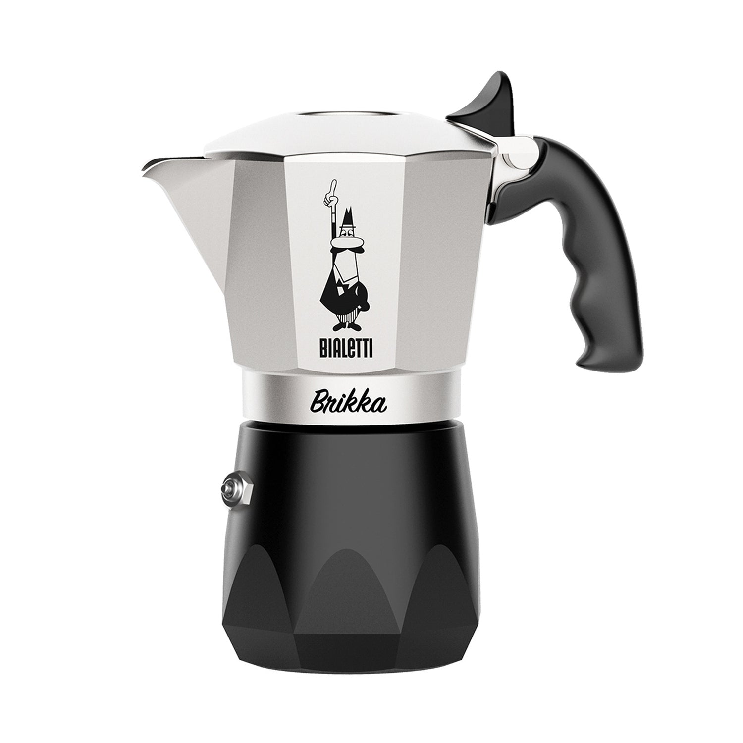Brikka Stovetop Espresso Maker, 4 Cup