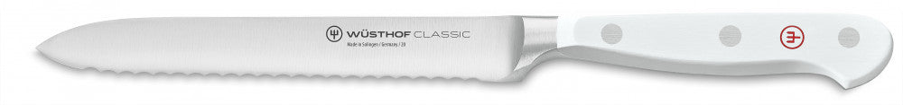 Classic White Household Knife Sausage Knife 14 cm in Gift Box