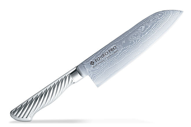 Pro Nickel Damascus Santoku 17 cm